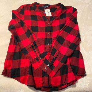 NWT Calvin Klein Buffalo Plaid shirt